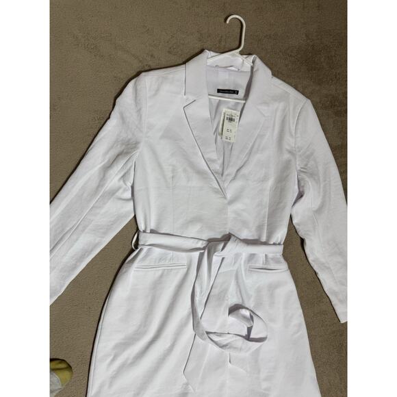 Abercrombie & Fitch Crepe Blazer Dress size XL Tall NWT Academia Preppy - Picture 4 of 8